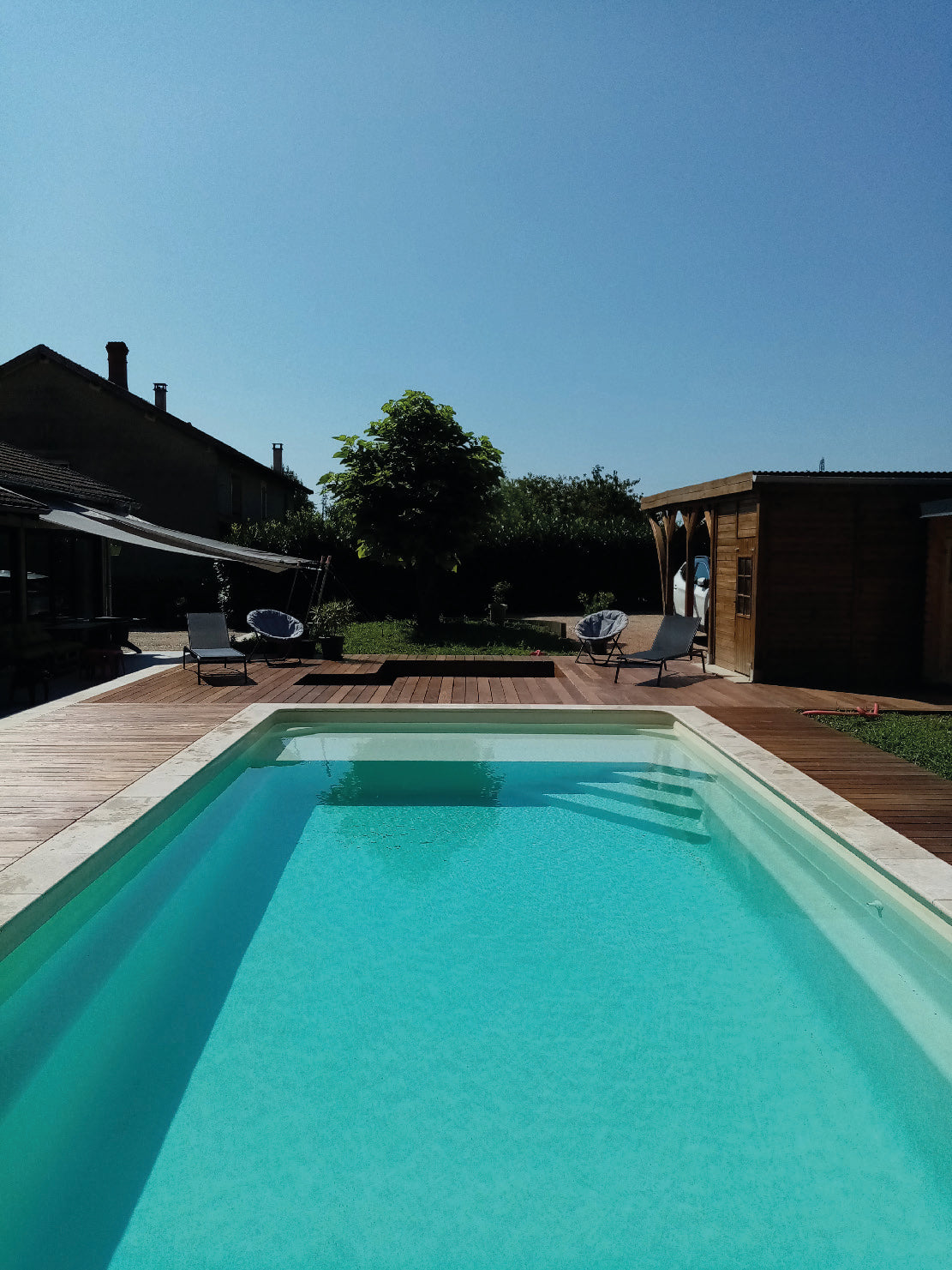 PPP Détente Plage GFK Pool mit Flachwasserzone 7/8/9m