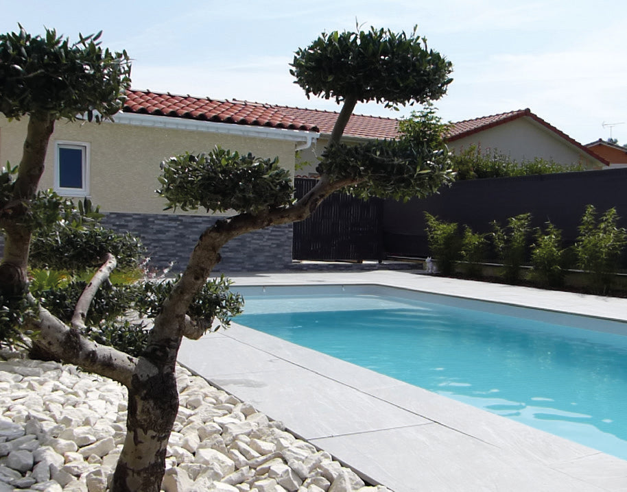 PPP Détente Plage GFK Pool mit Flachwasserzone 7/8/9m