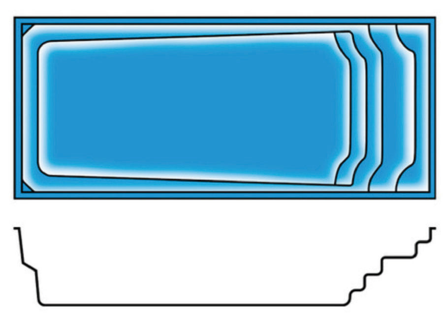 PPP Octalia GFK Pool 8,5x3,65m